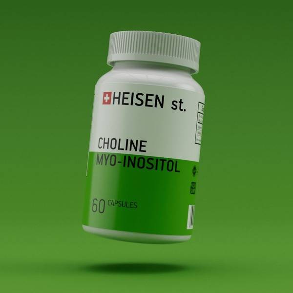 Choline & Myo-Inositol 500mg Monthly Supply - HEISEN