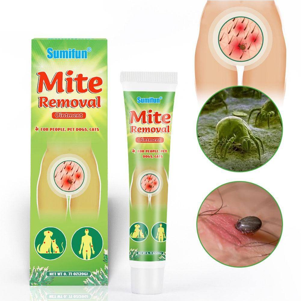 Sumifun Tick Removal Cream – 20 g Antibacterial Itch Relief Ointment #8