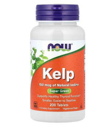 NOW KELP 150, 200 Tablets #2