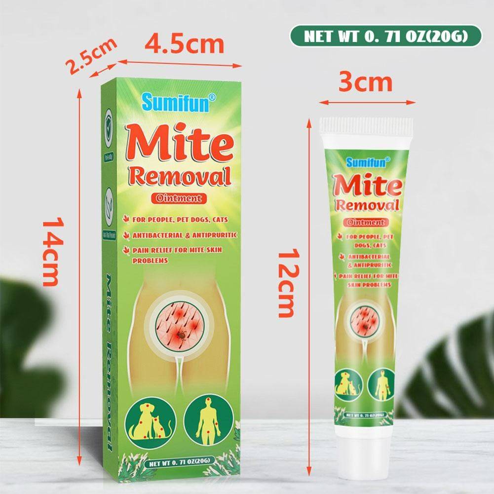 Sumifun Tick Removal Cream – 20 g Antibacterial Itch Relief Ointment #11