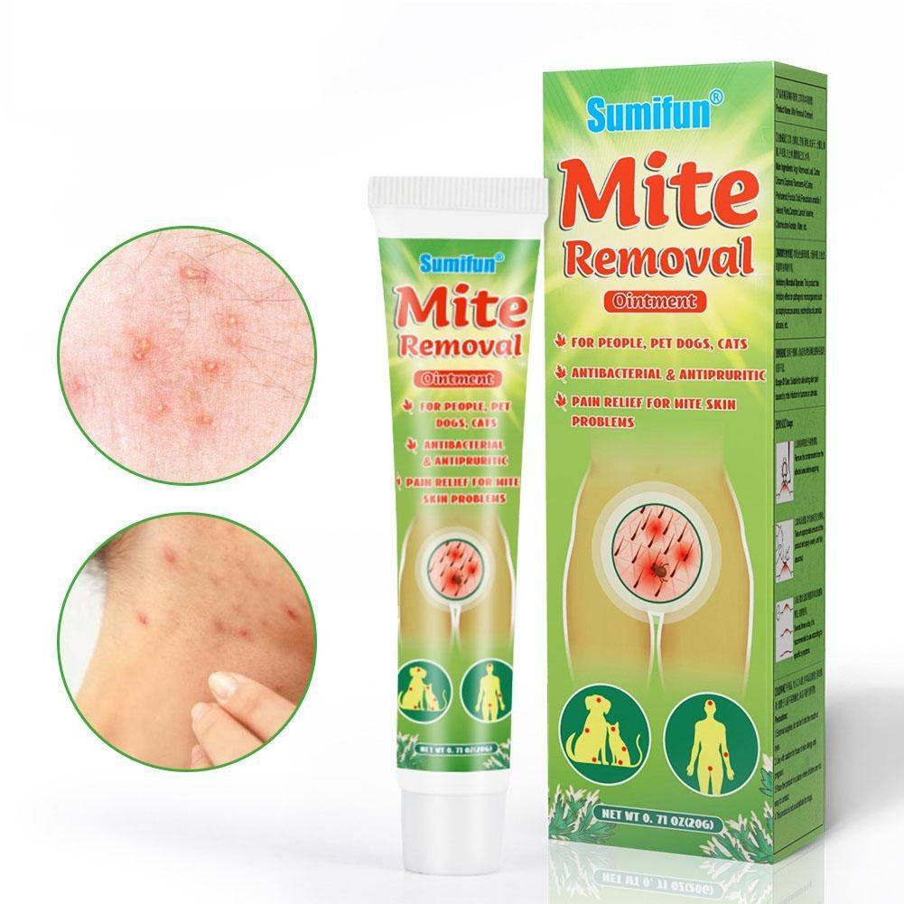 Sumifun Tick Removal Cream – 20 g Antibacterial Itch Relief Ointment #4
