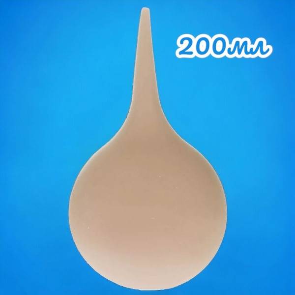 NOVIVA Bulb Syringe TTK A-6 with Soft Tip 200 mL