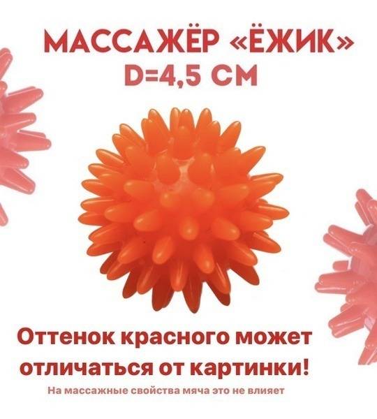 Spiky Massage Ball for Self-Myofascial Release (SMR) - Foot, Hand, Back & Neck