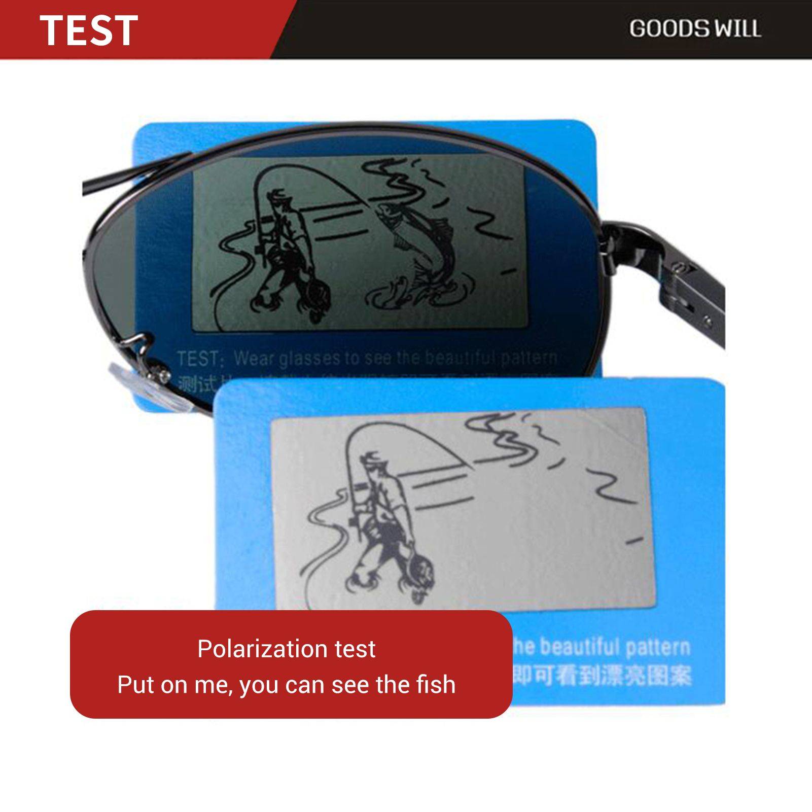 Polarization Test Card for Sunglasses #3