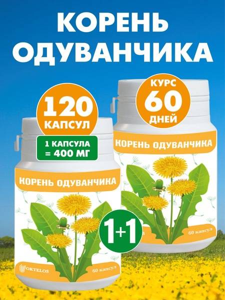 Dandelion Root Capsules (120 Count)