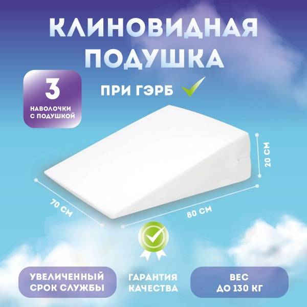 Wedge Pillow for GERD: Sleep Better with Acid Reflux