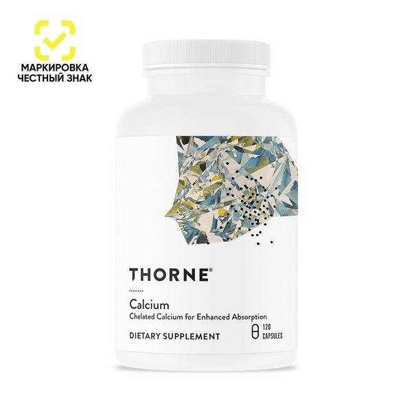 Thorne Research Calcium Chelate 250mg - 120 Capsules