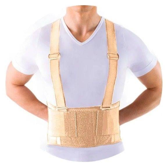 Orthopedic Corset PK-220, Beige, Lumbar-Sacral, Moderate Fixation, 2 Rigid Ribs, XL