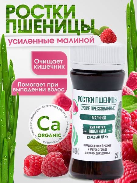 Wheatgrass & Raspberry Tablets (28-Day Supply)