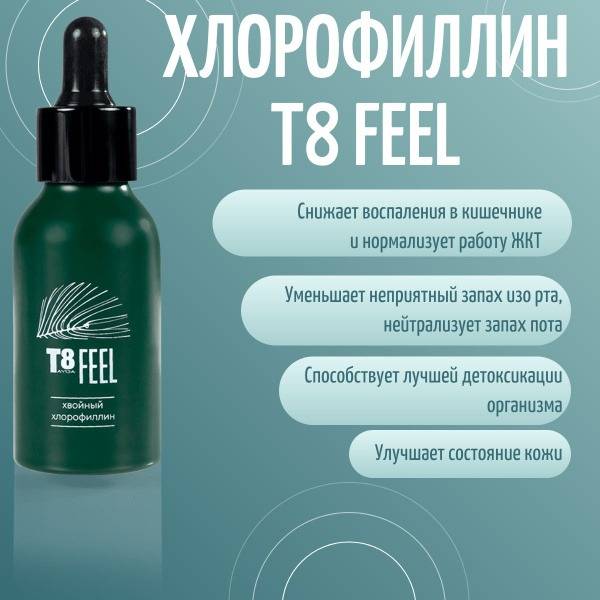 VILAVI T8 FEEL Pine Chlorophyll Liquid 50 ml