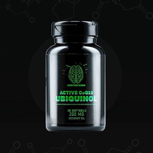 CoQ10 Ubiquinol 200mg Softgels (30 Count)