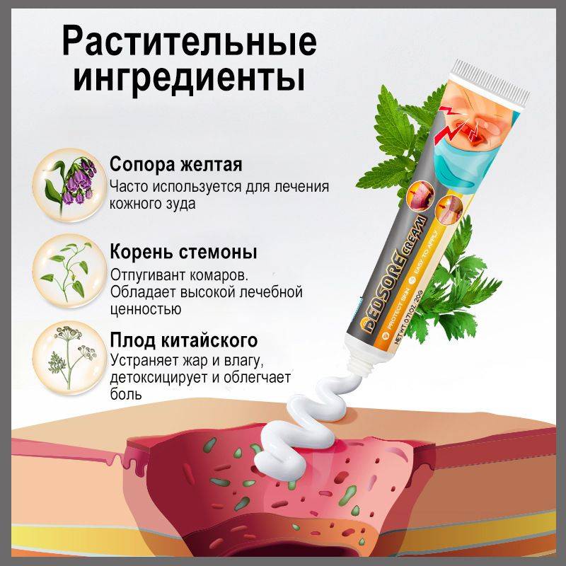Bed Sore Treatment Cream for Healing Skin Injuries – 20g #10