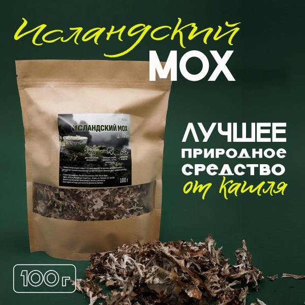 Icelandic Moss Cough Syrup: Immune Support & Natural Relief (100g)