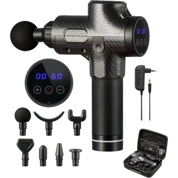 SSY 20503 Percussion Massage Gun: Full Body Relaxation (Neck, Back, Legs & More)