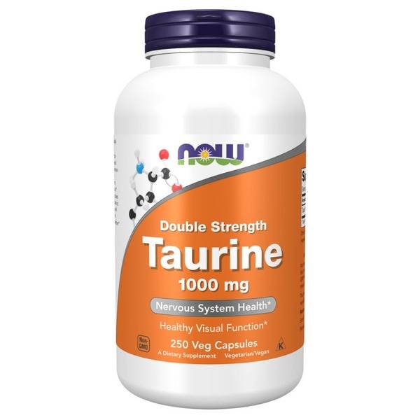 Taurine 1000mg Capsules (250 Count)