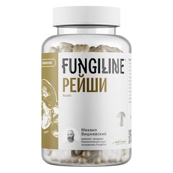 Reishi Mushroom Capsules (120 Count) - Dr. Vishnevsky's Fungiline
