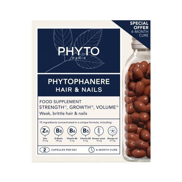 Phyto Phytophanère Hair & Nail Supplement - 240 Capsules