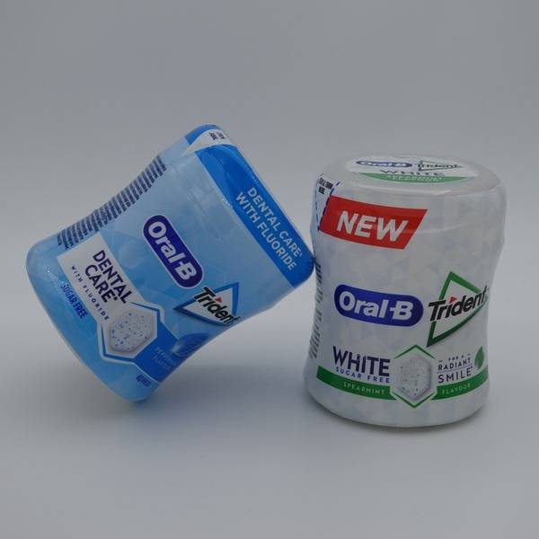 Trident Oral-B Gum (2 x 68g Packs)