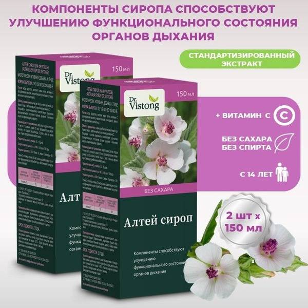 Dr. Vistong Elderberry Syrup with Vitamin C: Cold & Flu Relief for Kids & Adults (2 x 150ml)