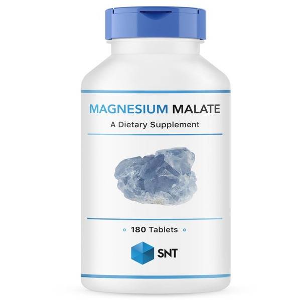 SNT Magnesium Tablets 180 ct for Immune Support