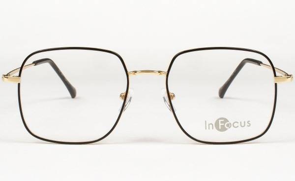 InFocus by Oliver Wood Square Eyeglass Frames