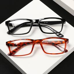 Computer Reading Glasses +1.00 to +4.00 Unisex Resin Lens PC Frame #4