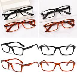 Computer Reading Glasses +1.00 to +4.00 Unisex Resin Lens PC Frame #3