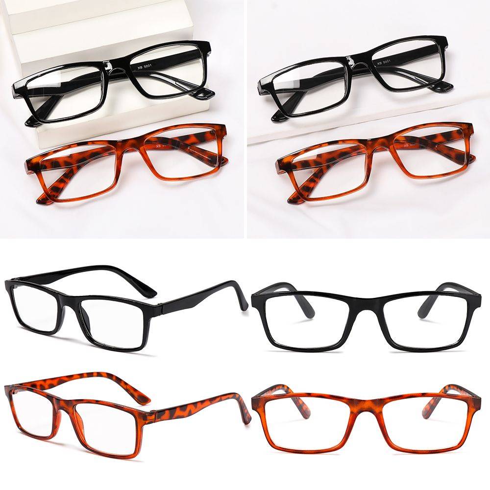 Computer Reading Glasses +1.00 to +4.00 Unisex Resin Lens PC Frame #3