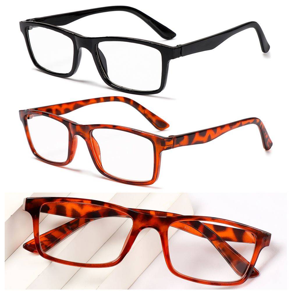 Computer Reading Glasses Unisex +1.00 to +4.00 Resin Lens PC Frame #4