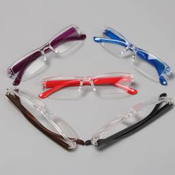 Computer Reading Glasses - Unisex Resin Frame +1.0 to +4.0 Strength, 5 Colors #6