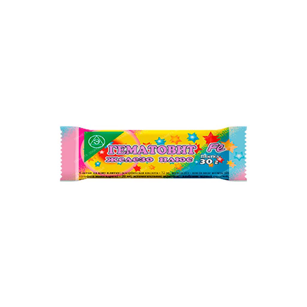Hematovit iron + bar 30g