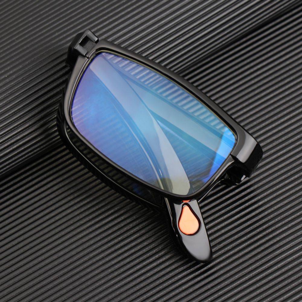 Foldable Computer Glasses Polycarbonate Frame +1.00 #3