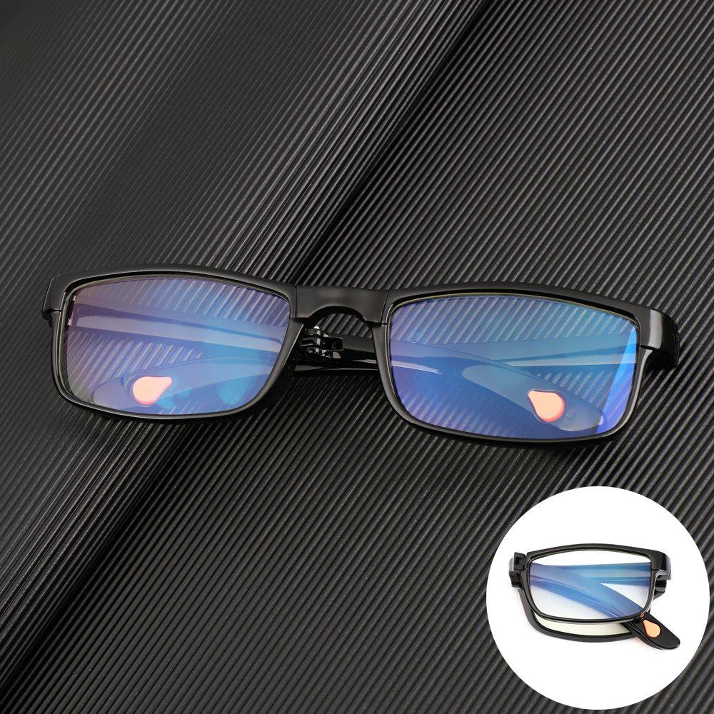 Foldable Computer Glasses Polycarbonate Frame +1.00 #2