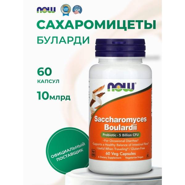 NOW Probiotic Capsules 60 Count