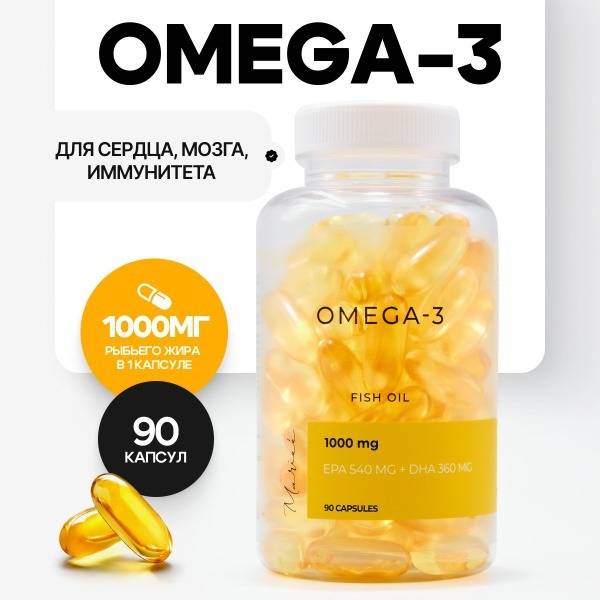 Omega-3 Fish Oil Capsules: Supplements for Men & Women