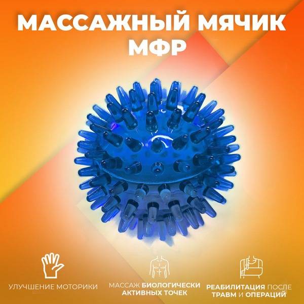 Blue Miracle Massage Ball