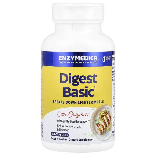 Enzymedica Digest Basic: 180 Capsules