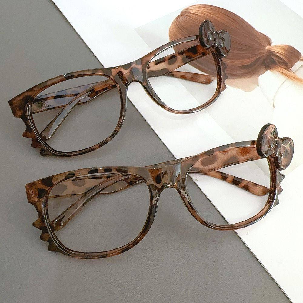 Eyeglass Frames with Leopard Print and Bow, 1 Piece #10