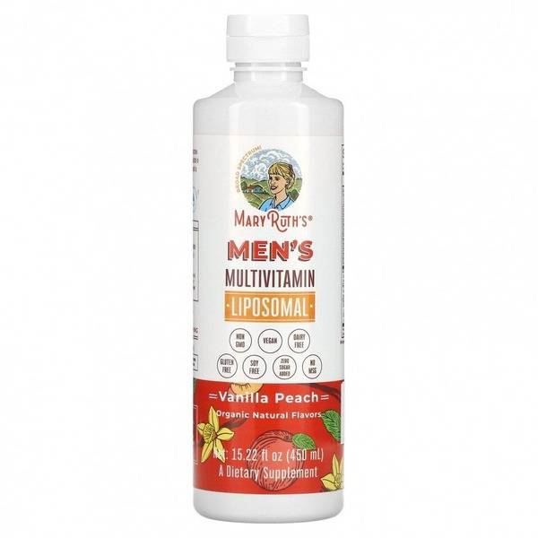 Liposomal Men's Multivitamin (Vanilla Peach, 450ml)