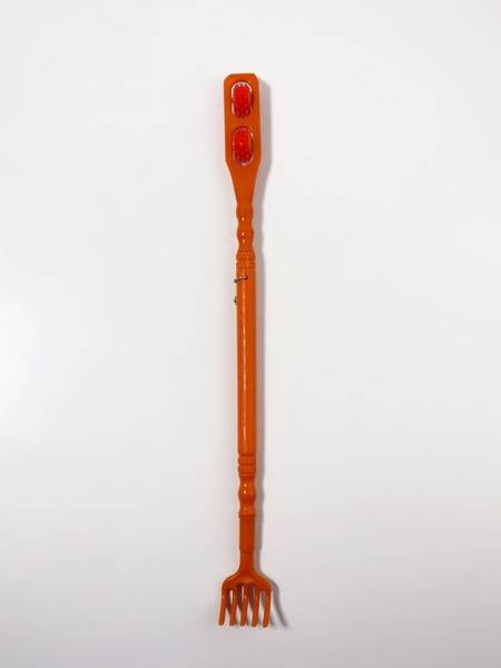 Hand Massager with 2 Rollers, Metal and Plastic, Anti-Cellulite and Classic Massage