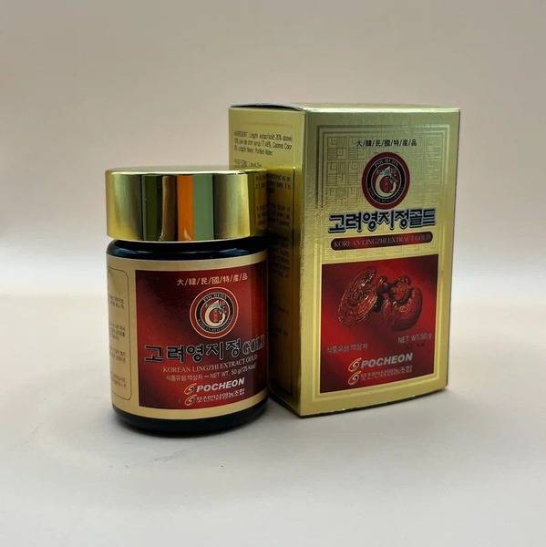 Lingzhi Elite Extra Gold Extract (50g) - Korean Premium Mushroom