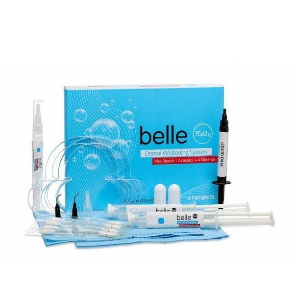 Belle Max Bleach: Professional Teeth Whitening Kit (Lamp & Lamp-Free)