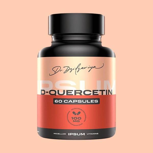 Micellized Dihydroquercetin 100mg: Antioxidant Supplement for Immunity, Heart, Lungs & Vessels (60 Vegan Capsules)
