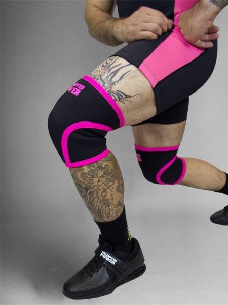Unlimited Power Knee Sleeves, 5mm, Pink