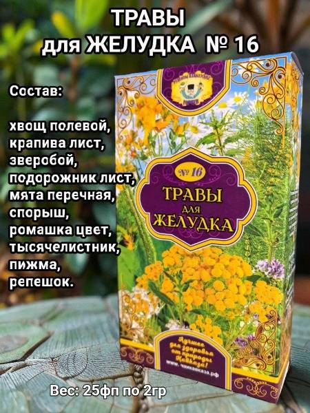Top 16 Stomach Herbs: Caucasian Mountain Recipes