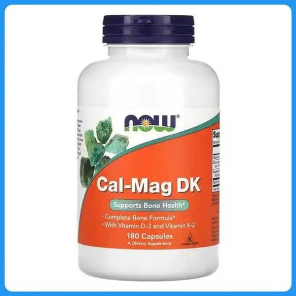 NOW Foods Cal-Mag DK Calcium Magnesium 180 Capsules