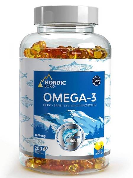 Nordic Naturals Omega-3 2500mg (200 Capsules)