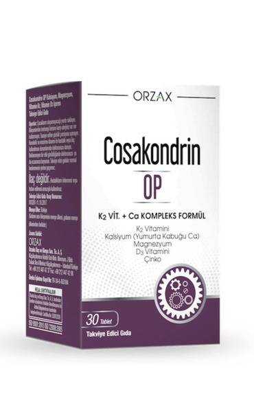 ORZAX Cosakondrin: 30 Tablets for Stronger Teeth & Bones