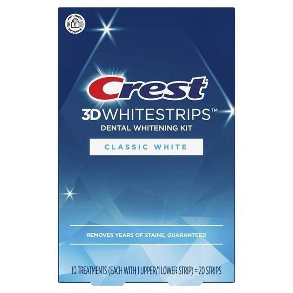 Crest 3D White Whitening Strips: Professional-Level Results at Home