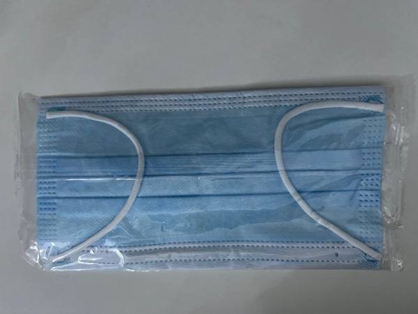 Blue Medical Face Mask, FFP1, 100 Pieces